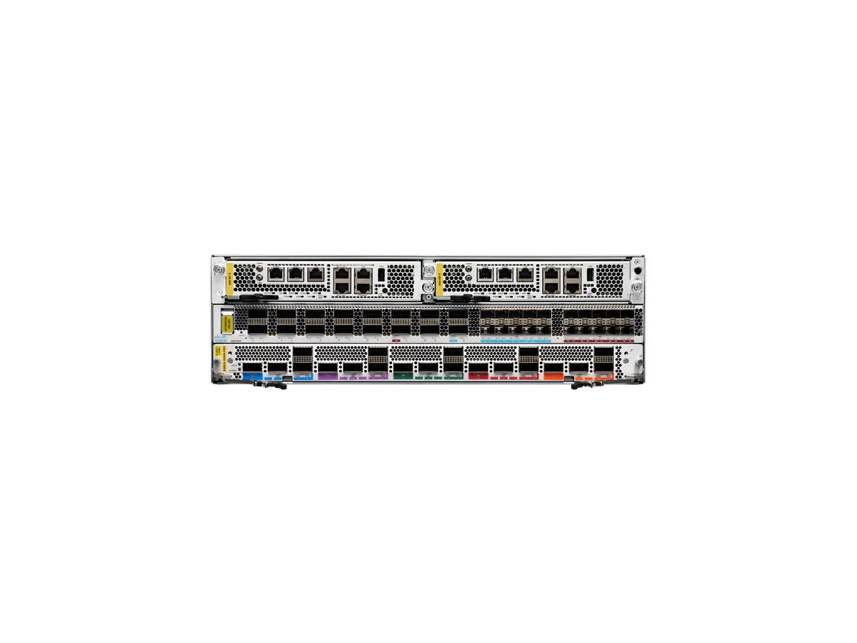 The Cisco ASR-9903 is a reference to the design of the system.
