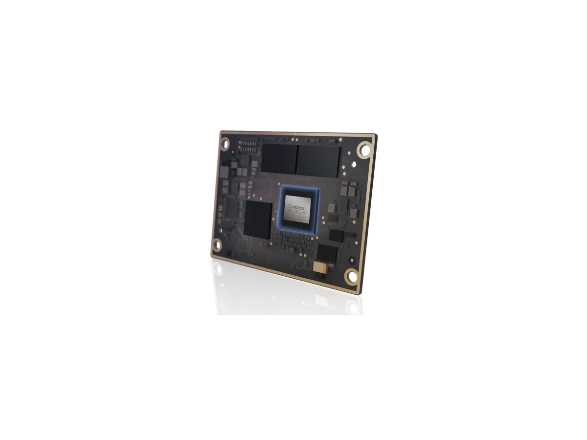 The Cambricon MLU220-SOM manufacturer model is a reference map