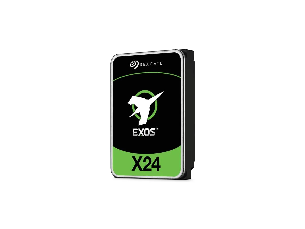 Seagate Exos X24 Series Drive Official reference chart, appearance does not represent the capacity and interface of selected models