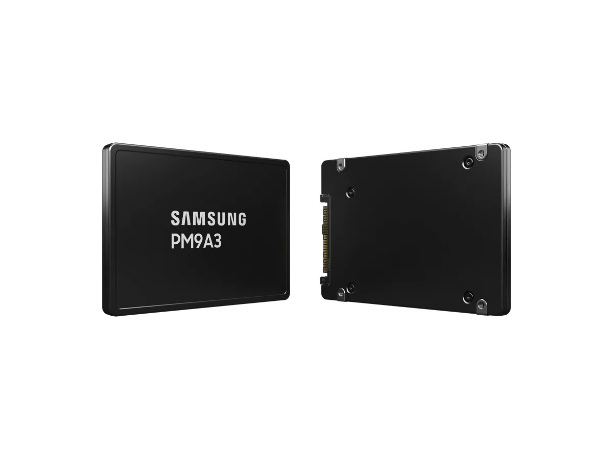 Samsung PM9A3 U.2 series manufacturer reverse reference chart; not judging by appearance capacity or part number