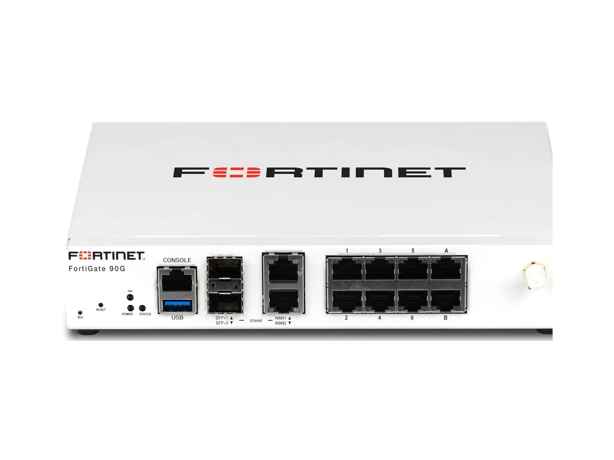 FortiGate 91G manufacturer series of devices external reference map; not based on actual ports, SSD and power supply configuration