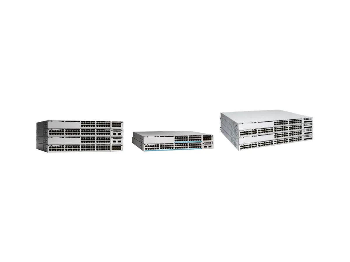 The Cisco Catalyst 9300 series is a reference to the design of the system.