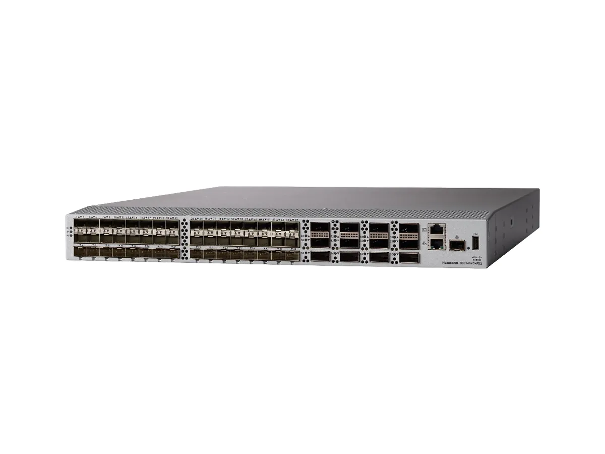 Cisco N9K-C93240YC-FX2 official look reference chart (configuration reference)
