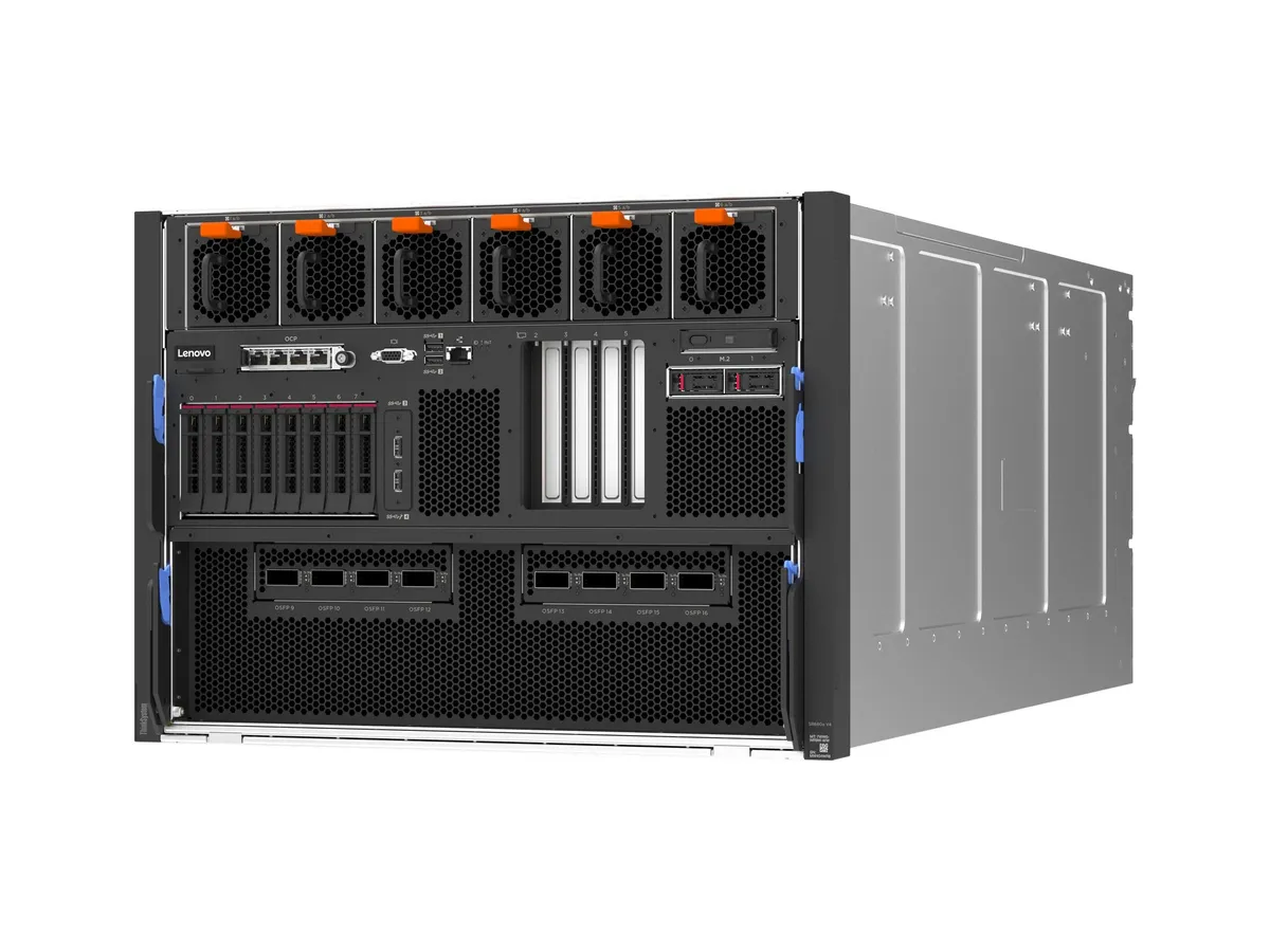 ThinkSystem SR680a V4 manufacturer Platform appearance reference chart
