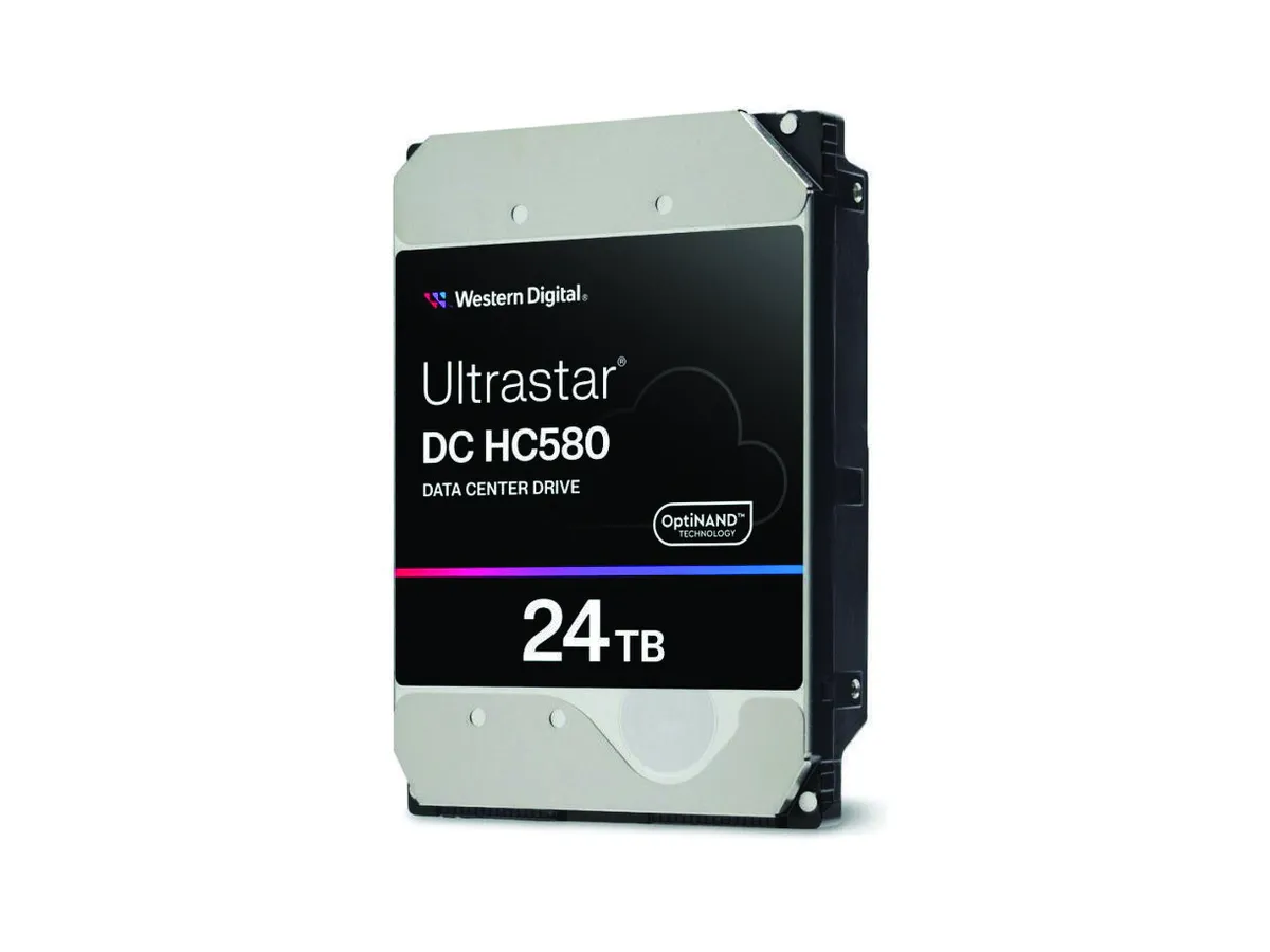 Western Digital Ultrastar DC HC580 manufacturer series appearance reference chart; not identified by capacity label