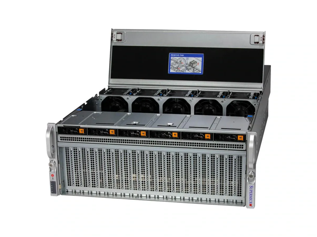 SYS-421GU-TNXR manufacturer model appearance reference map