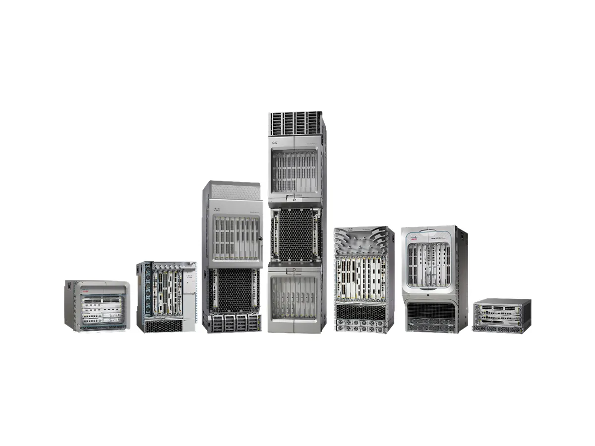 The Cisco ASR 9000 series is a reference to the design of the system.