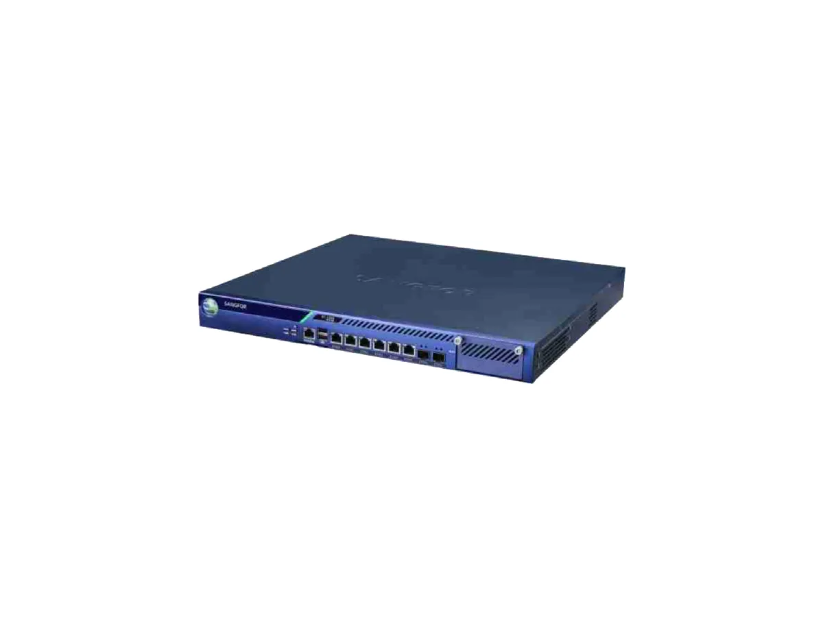 The SANGFOR M5800-SK manufacturer model data set provides a reference to the appearance of the equipment; no accidental inference ports and chassis configuration