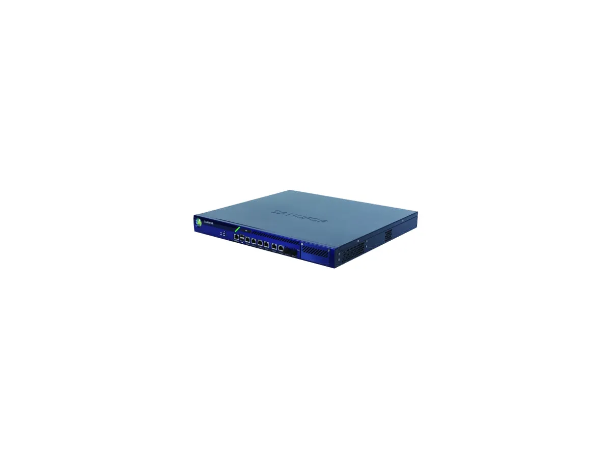 The SANGFOR M5500 manufacturer model documentation provides a reference map of the appearance of the equipment; port and chassis configurations are not inferred by accident.