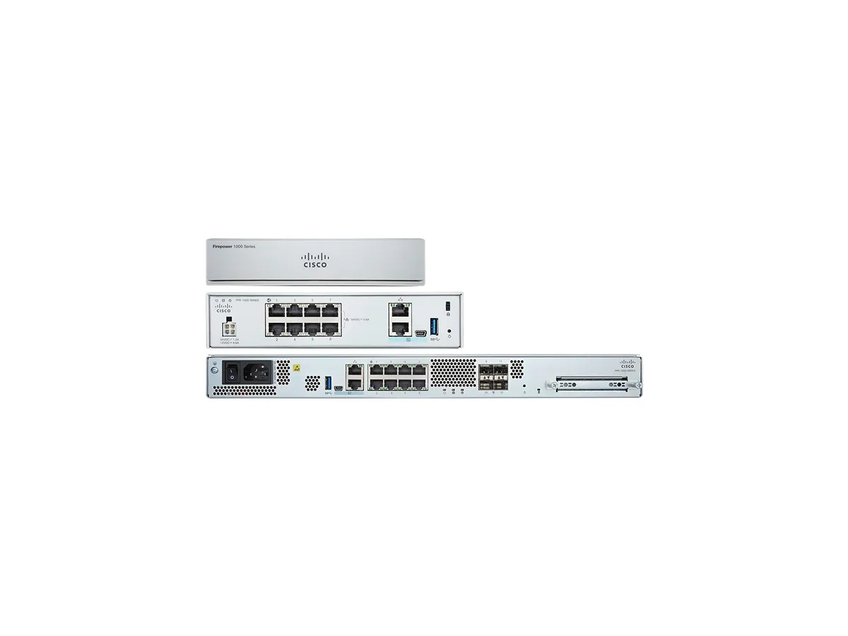 The Cisco Firepower 1000 series is a reference to the design of the system.