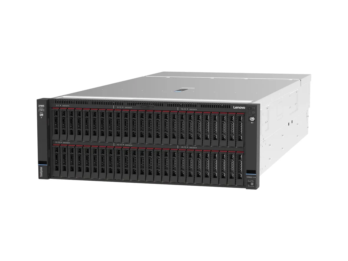 ThinkSystem SR860 V4 manufacturer model appearance reference map