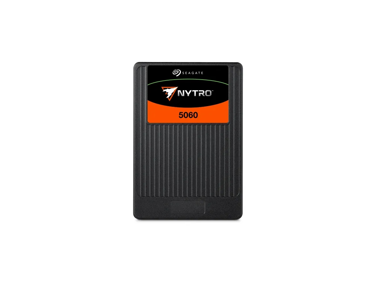 Nytro 5060 2.5-inch front-facing reference chart; capacity, interface and security versions are specified for specific models