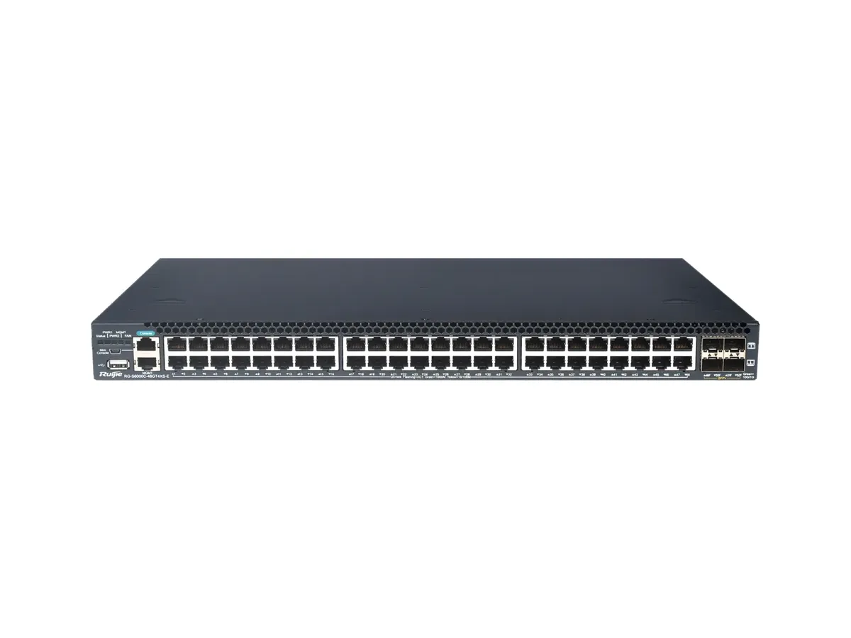 RG-S6000C-48GT4XS-E manufacturer model or series appearance reference Figure 1