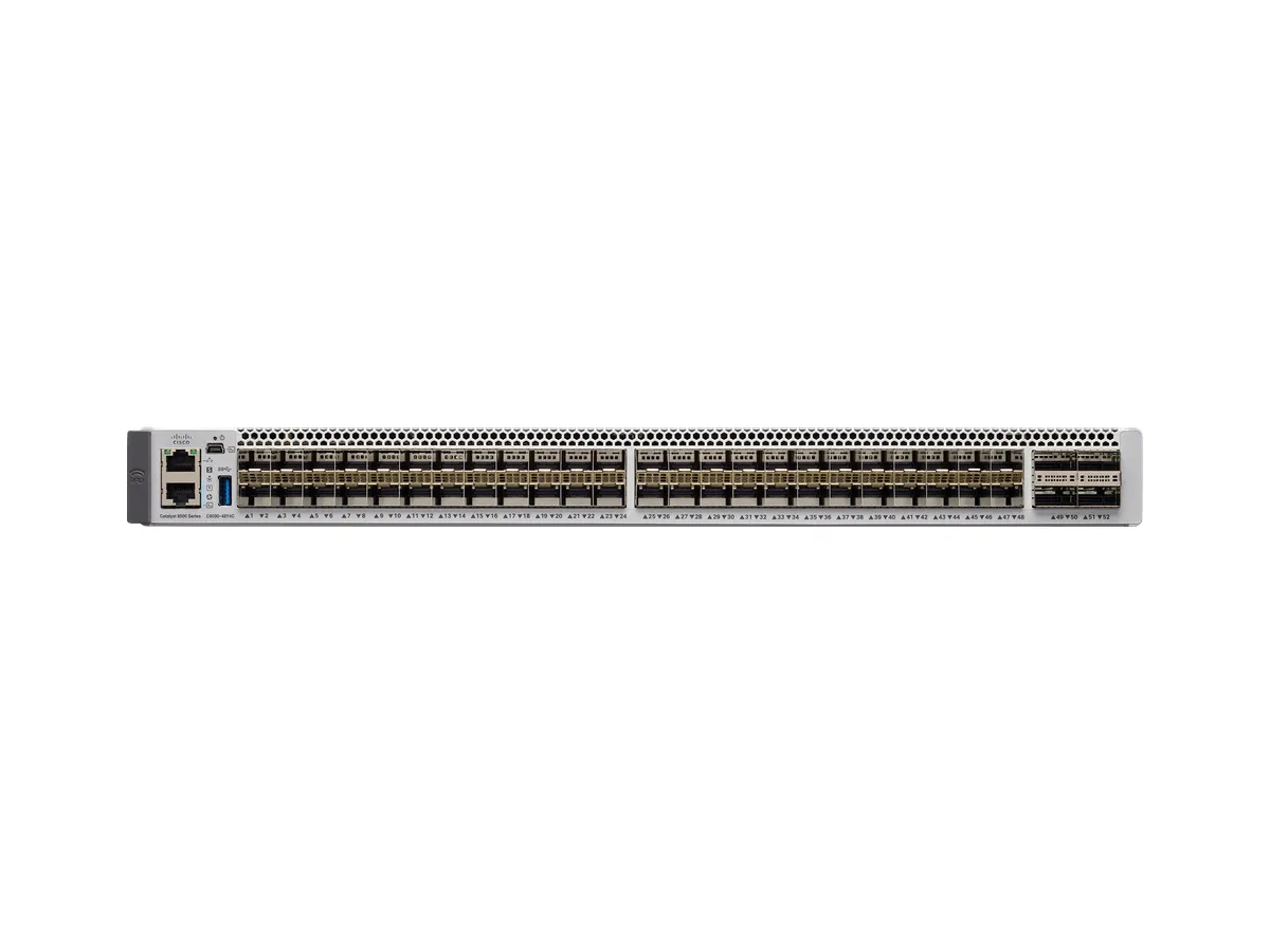 Cisco C9500-48Y4C official look reference chart (configuration reference)