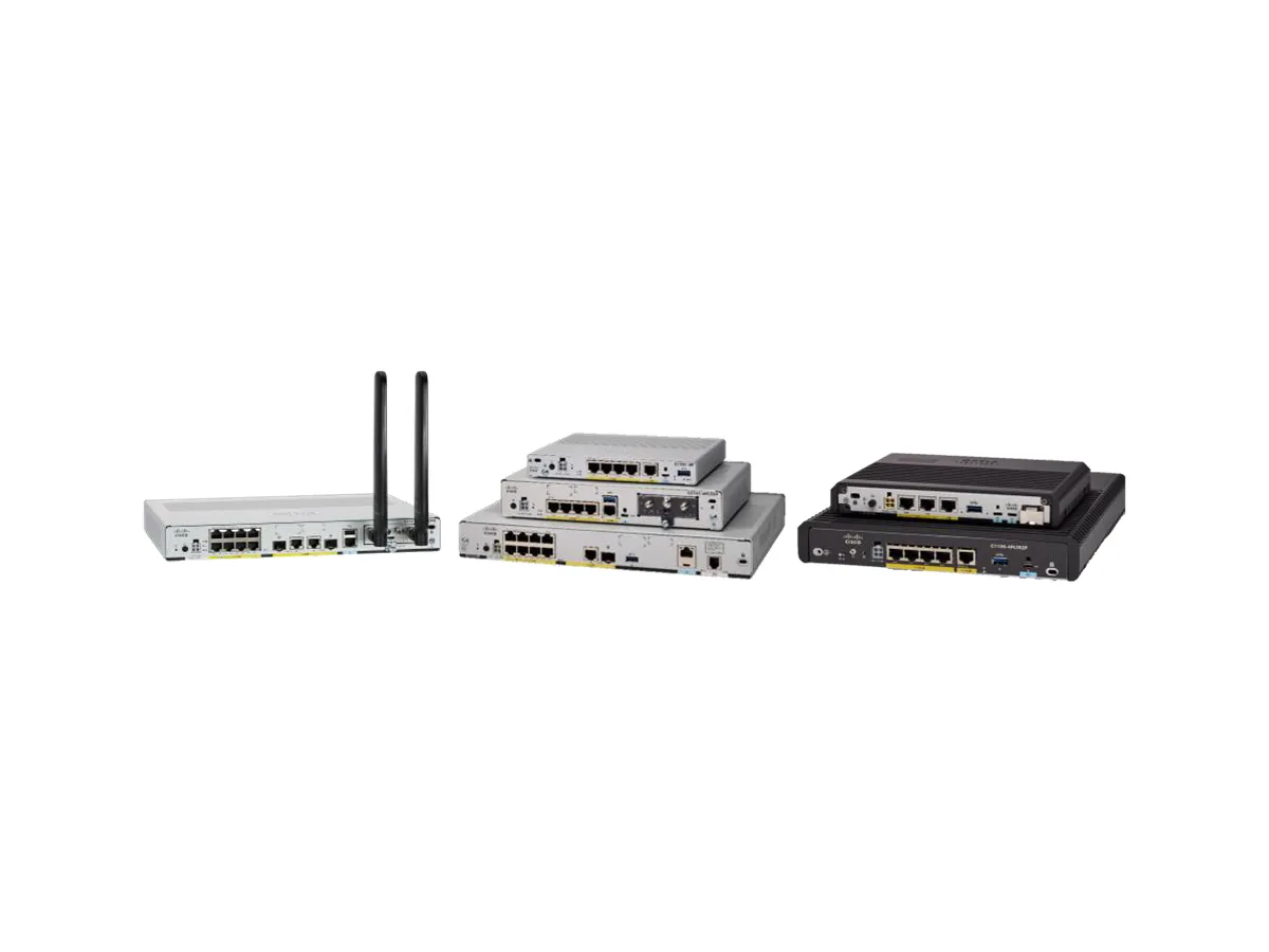 The Cisco ISR 1000 series is a reference to the design of the system.